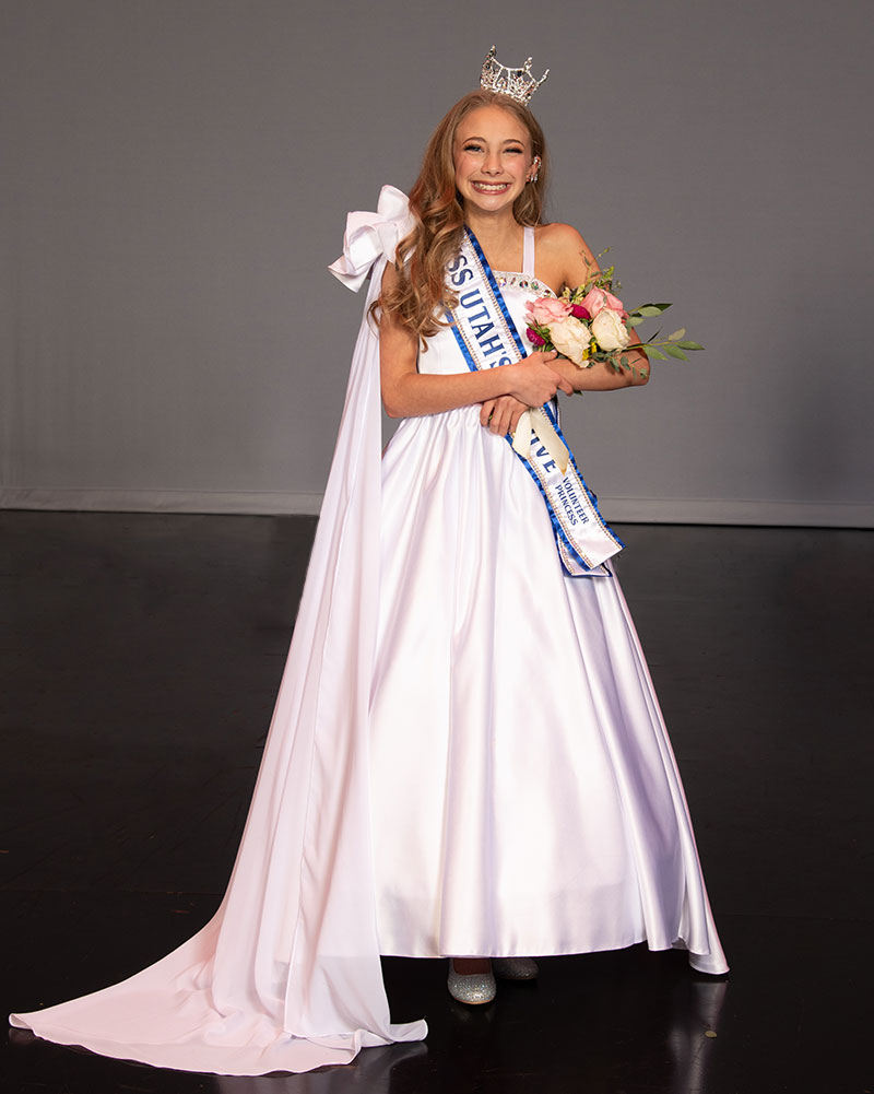 Rowan Meagher · Miss Utah Beehive Volunteer Princess 2023